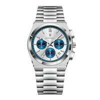 Silver White Blue